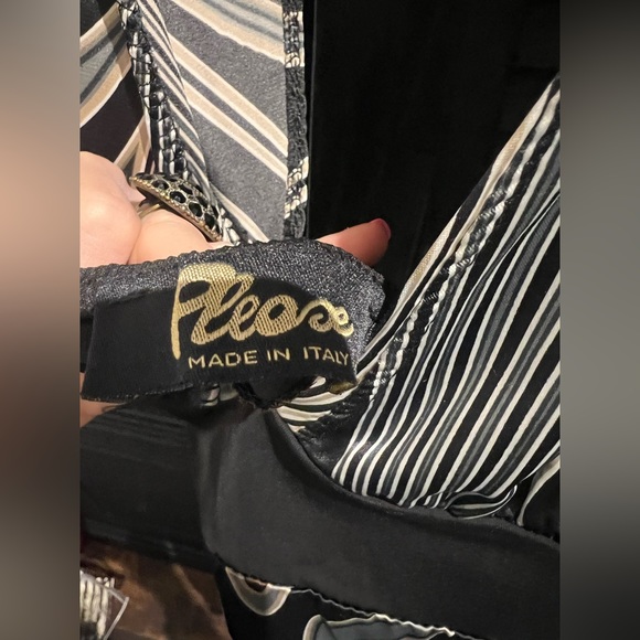 Made in Italy - Open Back Silky Dress - Picture 3 of 5